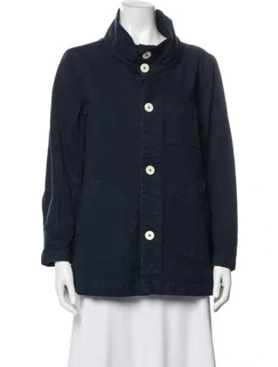 Pre-owned Jesse Kamm Jacket In Blue