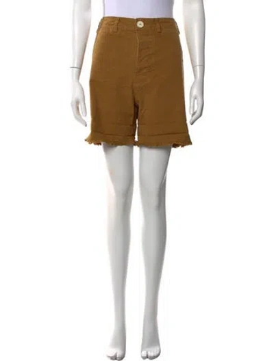 Pre-owned Jesse Kamm Mini Shorts In Brown