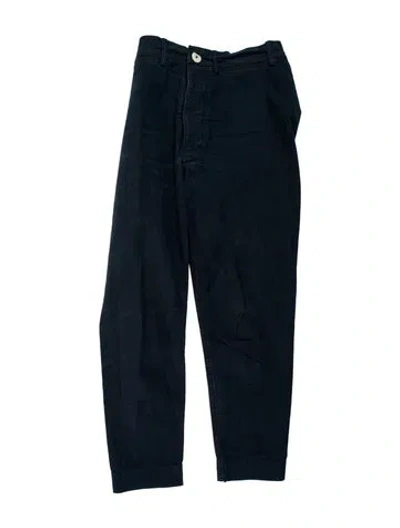 Pre-owned Jesse Kamm Skinny Leg Pants In Blue