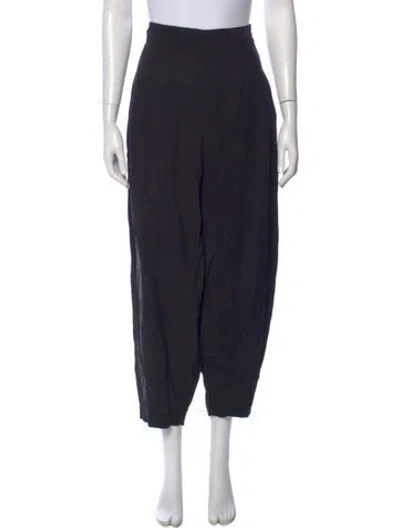 Pre-owned Jesse Kamm Straight Leg Pants In Blue