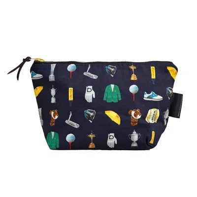 Jessica Anderton Designs Men's Blue Golf Washbag - Navy