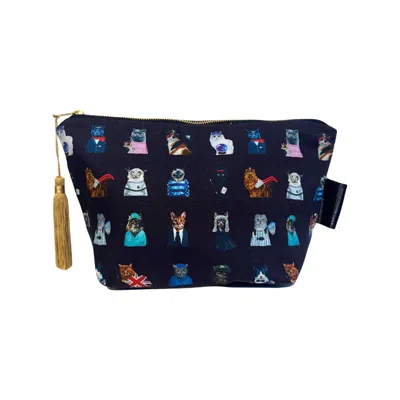 Jessica Anderton Designs Purple Cats Makeup Bags