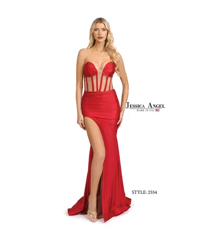 Jessica Angel 2554 In Red