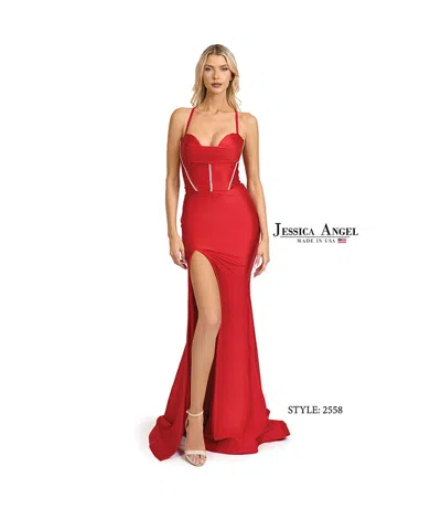 Jessica Angel 2558 In Red