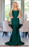 Jessica Angel 729 Prom Long Formal Mermaid Fit Dress In Green