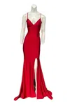 Jessica Angel Evening Gown In Red