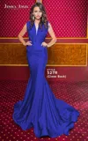 Jessica Angel Formal Evening Long Gown 327r In Blue