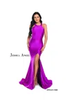 Jessica Angel Formal Long Fitted Evening Gown 926 In Purple
