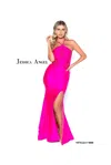 Jessica Angel Long Formal Fitted Sexy Prom Gown 860 In Pink