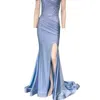 JESSICA ANGEL ONE SHOULDER EVENING GOWN