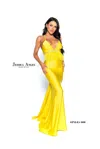 Jessica Angel Prom Long Formal Fitted Dress 919 In Gold