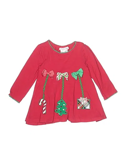 Pre-owned Jessica Ann Kids' Dress In Red