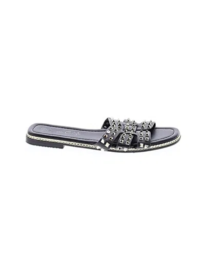 Pre-owned Jessica Carlyle Sandals In Silver