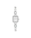 Jessica Carlyle Women's Shiny Silver Metal Alloy Analog Watch, 16mm In Shiny Silver