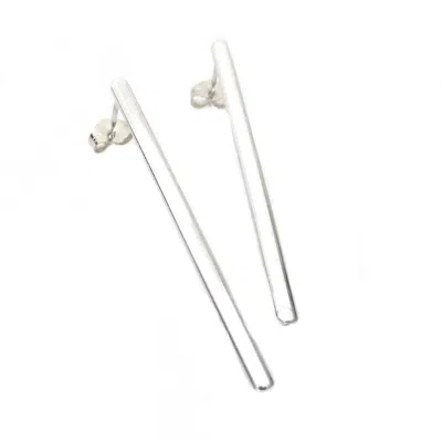 Jessica Elliot Women's Aliya Earring In Sterling In Metallic