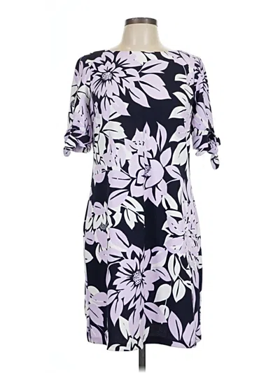 Pre-owned Jessica H Casual Dress In Purple