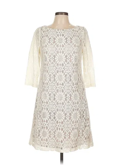 Pre-owned Jessica H Cocktail Dress In White