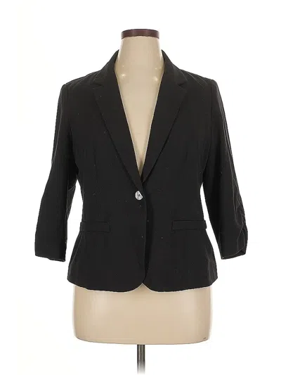 Pre-owned Jessica Howard Blazer Jacket In Black