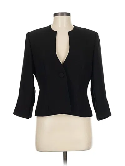 Pre-owned Jessica Howard Blazer Jacket In Black