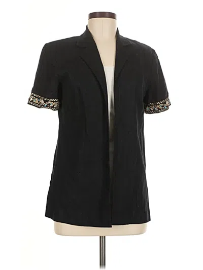 Pre-owned Jessica Howard Blazer Jacket In Black