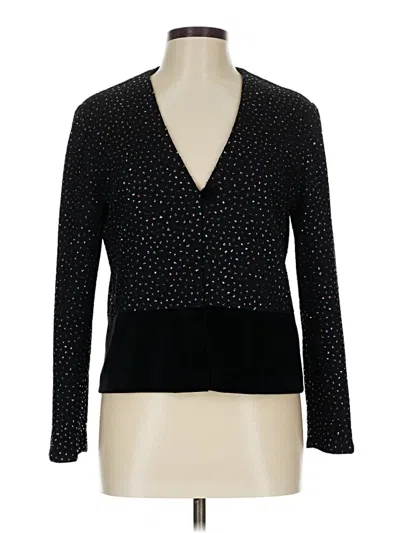 Pre-owned Jessica Howard Blazer Jacket In Black