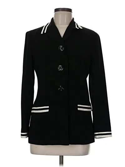 Pre-owned Jessica Howard Blazer Jacket In Black