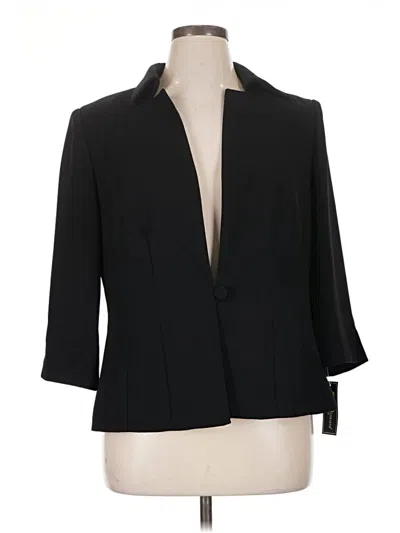 Pre-owned Jessica Howard Blazer Jacket In Black