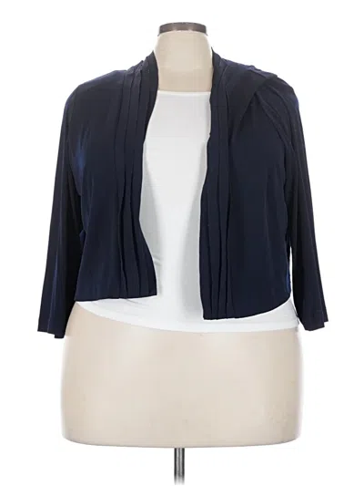 Pre-owned Jessica Howard Blazer Jacket In Blue