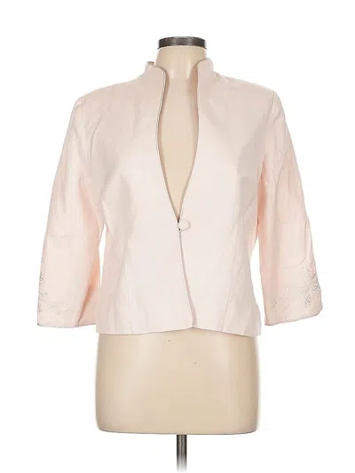 Pre-owned Jessica Howard Blazer Jacket In Pink