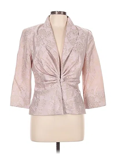 Pre-owned Jessica Howard Blazer Jacket In Pink