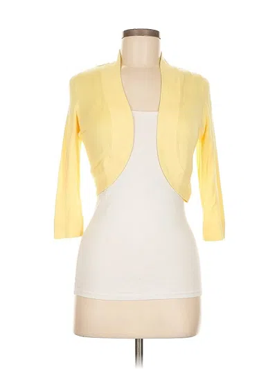 Pre-owned Jessica Howard Blazer Jacket In Yellow