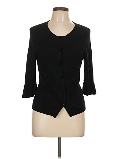 Pre-owned Jessica Howard Cardigan Sweater In Black