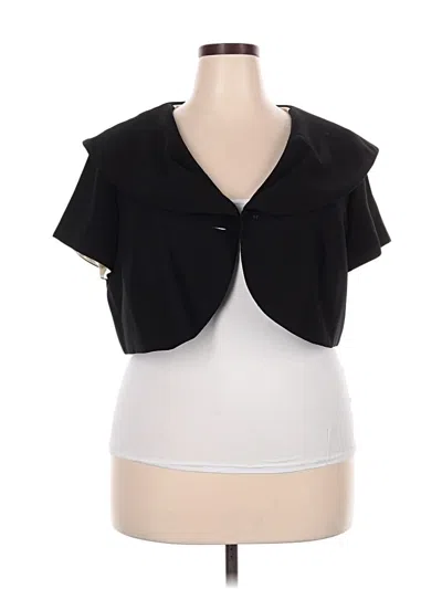 Pre-owned Jessica Howard Cardigan Sweater In Black