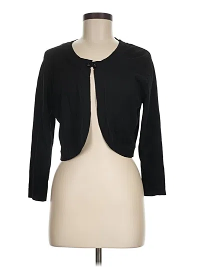 Pre-owned Jessica Howard Cardigan Sweater In Black