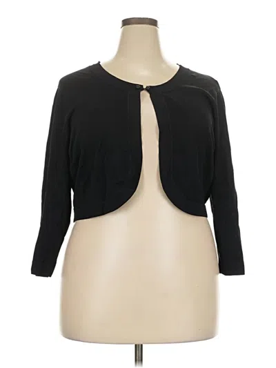 Pre-owned Jessica Howard Cardigan Sweater In Black