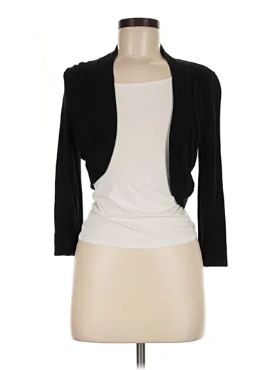 Pre-owned Jessica Howard Cardigan Sweater In Black