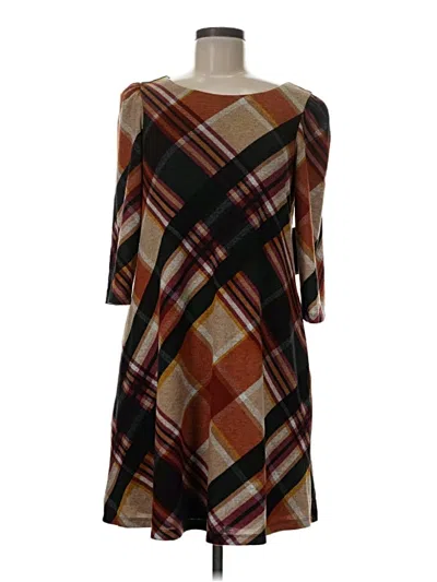 Jessica Howard Cardigan Sweater In Brown