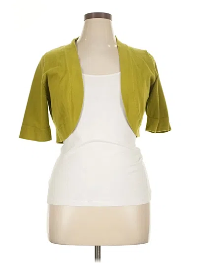 Pre-owned Jessica Howard Cardigan Sweater In Green