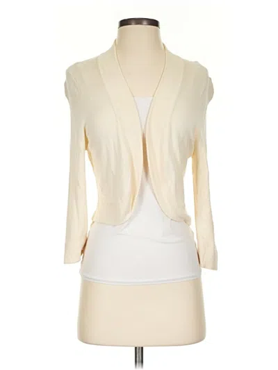 Pre-owned Jessica Howard Cardigan Sweater In Ivory