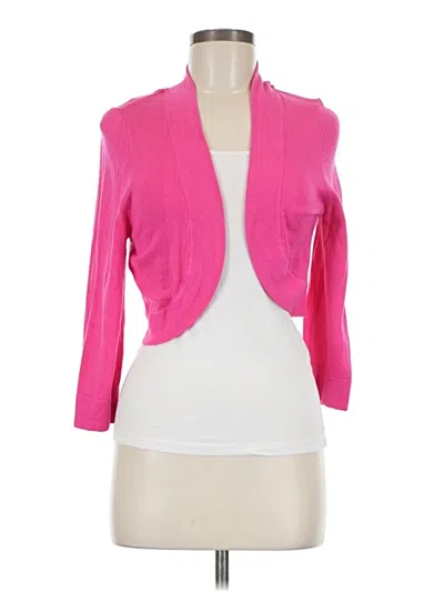 Pre-owned Jessica Howard Cardigan Sweater In Pink