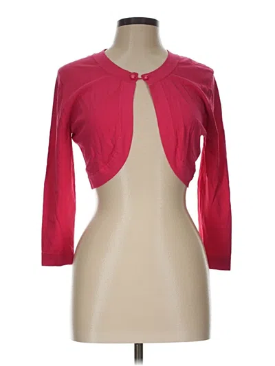 Pre-owned Jessica Howard Cardigan Sweater In Red