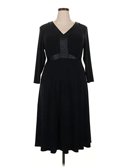 Pre-owned Jessica Howard Casual Dress In Black