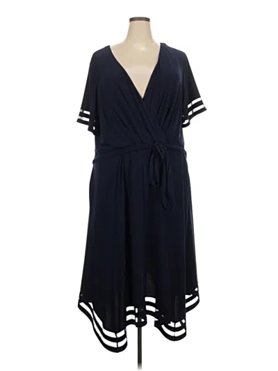Pre-owned Jessica Howard Casual Dress In Blue