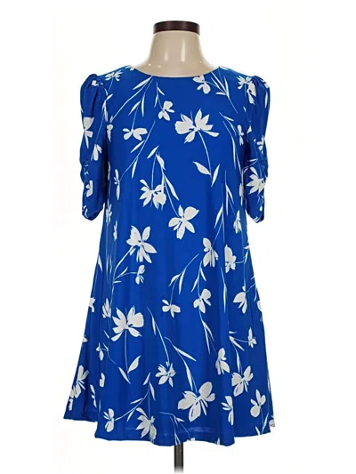 Pre-owned Jessica Howard Casual Dress In Blue