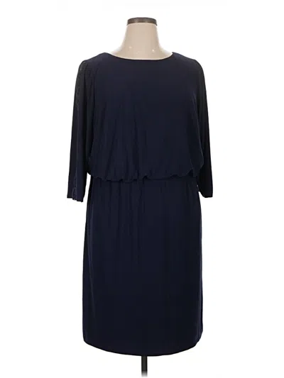 Pre-owned Jessica Howard Casual Dress In Blue