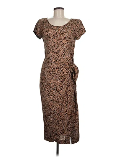 Pre-owned Jessica Howard Casual Dress In Brown