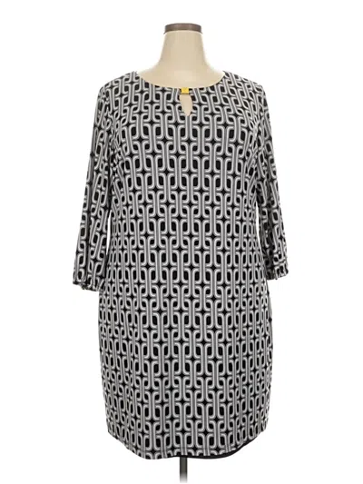 Pre-owned Jessica Howard Casual Dress In Gray
