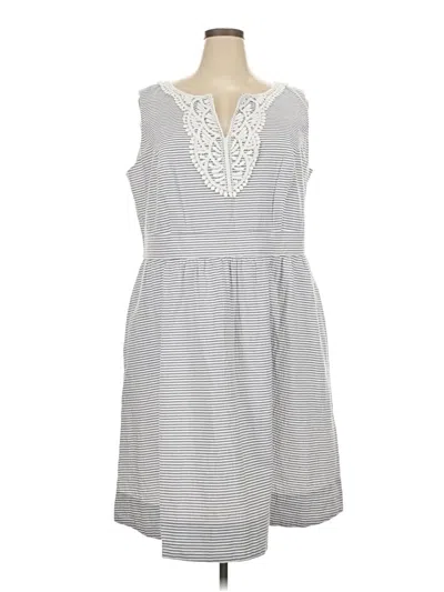 Pre-owned Jessica Howard Casual Dress In Gray