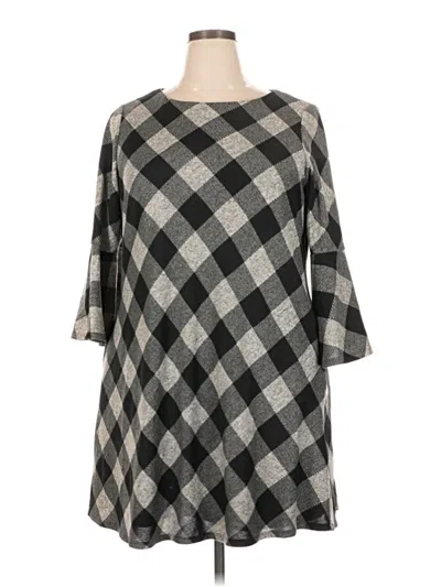 Pre-owned Jessica Howard Casual Dress In Gray