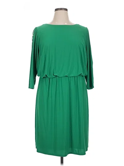 Pre-owned Jessica Howard Casual Dress In Green